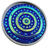 Rainbow Effects Rings Glitter Ball Marker by ReadyGOLF