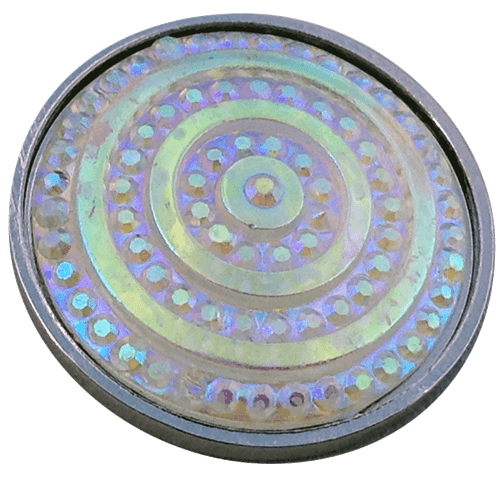 Rainbow Effects Rings Glitter Ball Marker by ReadyGOLF