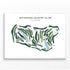 Effingham Country Club, Illinois - Printed Golf Course