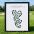 Eighteen at Tri-Palm Country Club, California - Printed Golf Courses