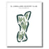 El Caballero Country Club, California - Printed Golf Courses