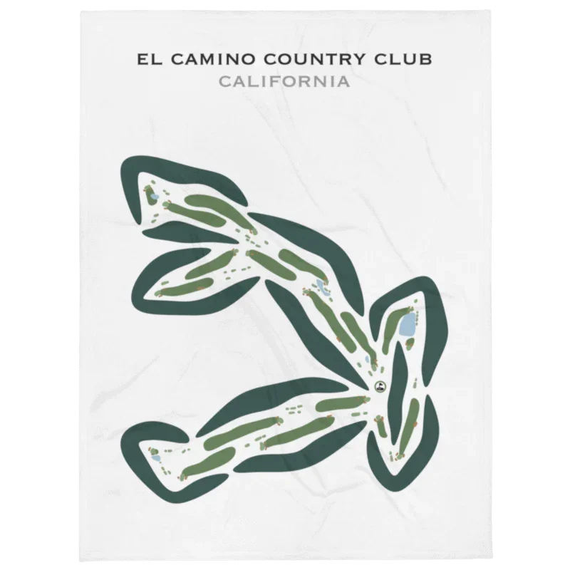 El Camino Country Club, California - Printed Golf Courses