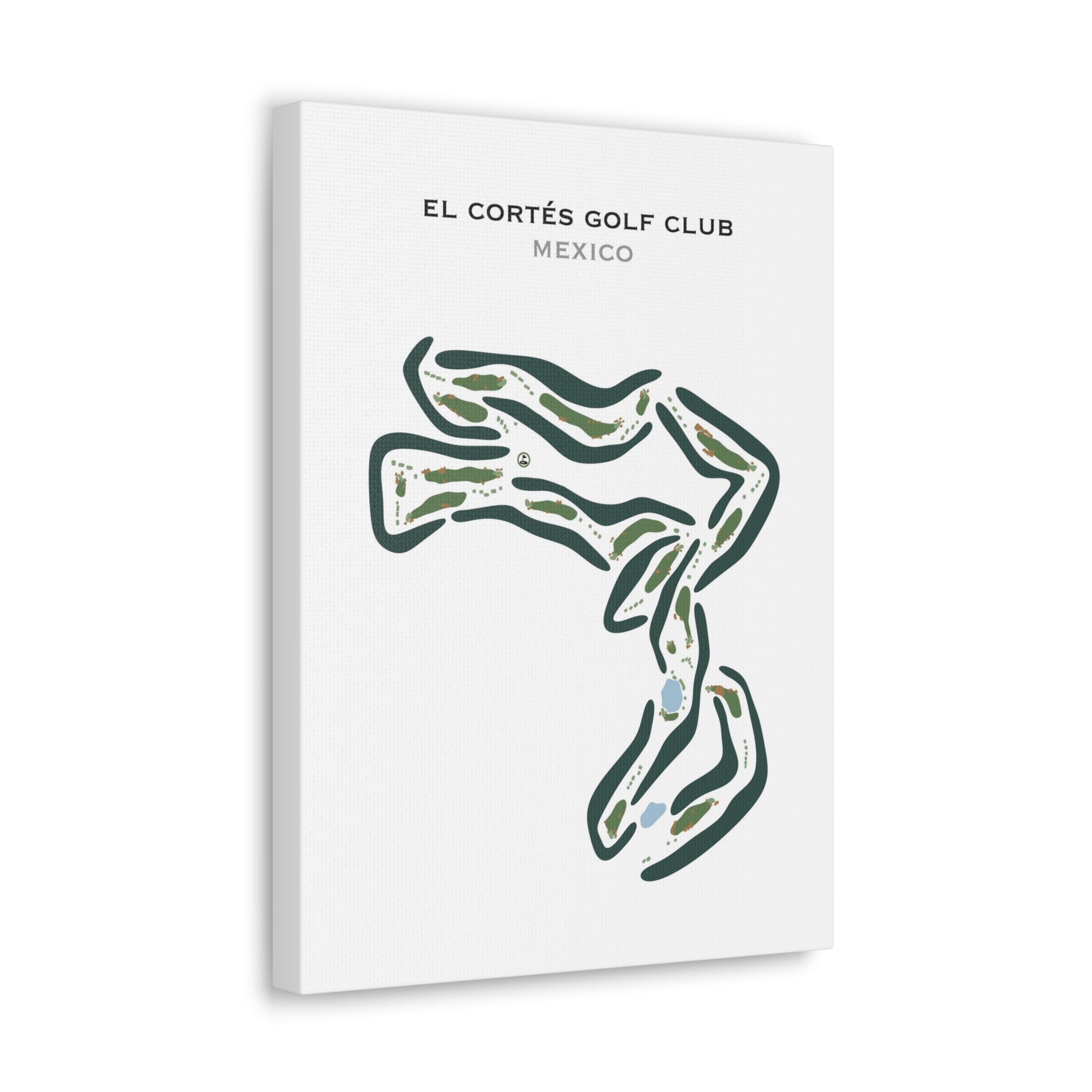 El CortÃ©s Golf Club, Mexico - Printed Golf Courses