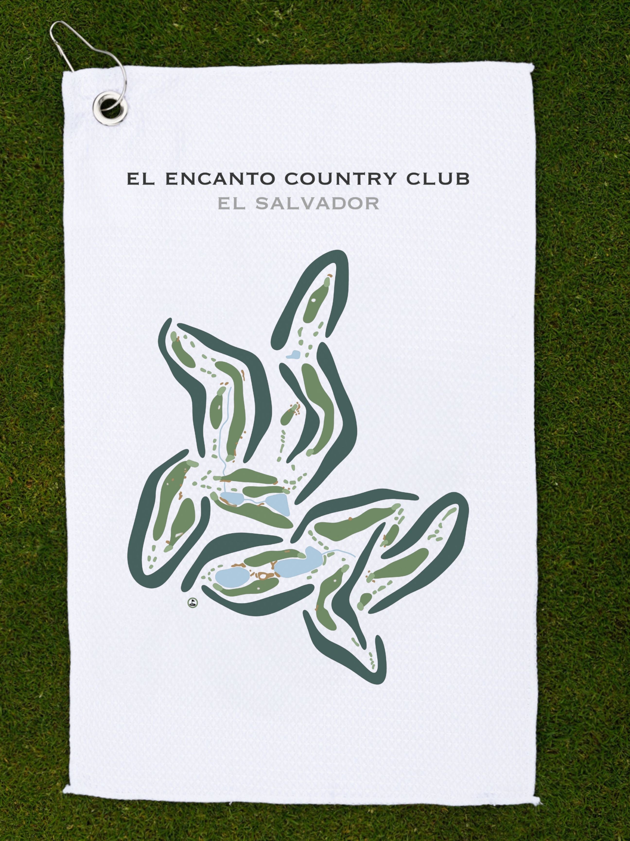 El Encanto Country Club, Central America - Printed Golf Courses