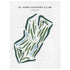 El Paso Country Club, Texas - Printed Golf Courses