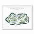 El Paso Country Club, Texas - Printed Golf Courses