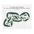 El Santiago Course at The Villages Executive Golf Trail, Florida - Printed Golf Courses