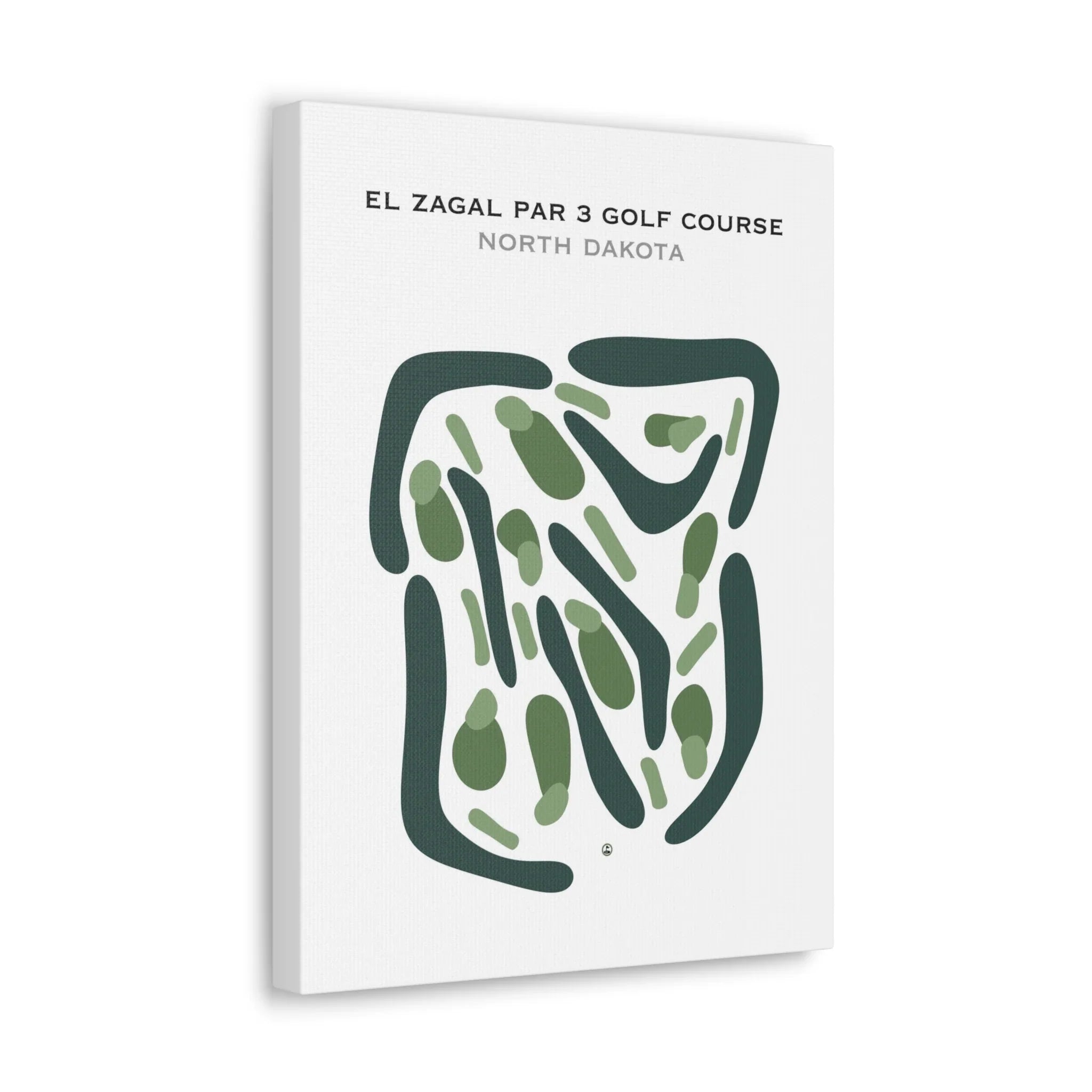 El Zagal Par 3 Golf Course, North Dakota - Printed Golf Courses