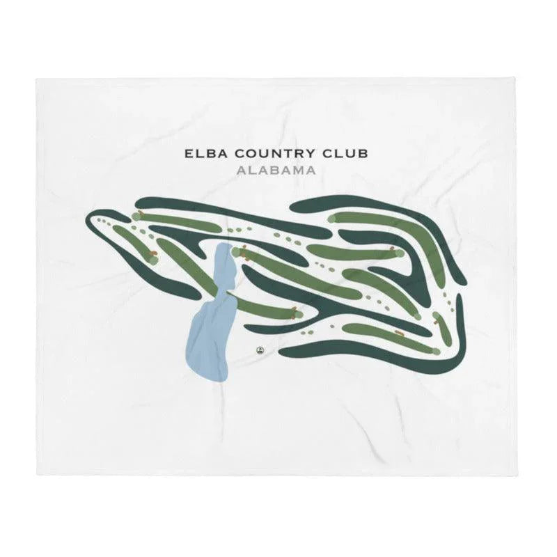 Elba Country Club, Alabama - Printed Golf Courses