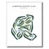 Elberton Country Club, Georgia - Printed Golf Courses