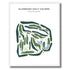 Eldorado Golf Course, Michigan - Printed Golf Courses