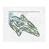 Elizabeth Manor Golf & Country Club, Virginia - Printed Golf Courses