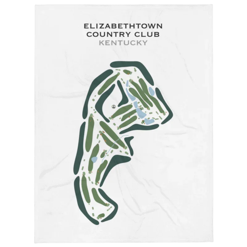 Elizabethtown Country Club, Kentucky - Printed Golf Courses