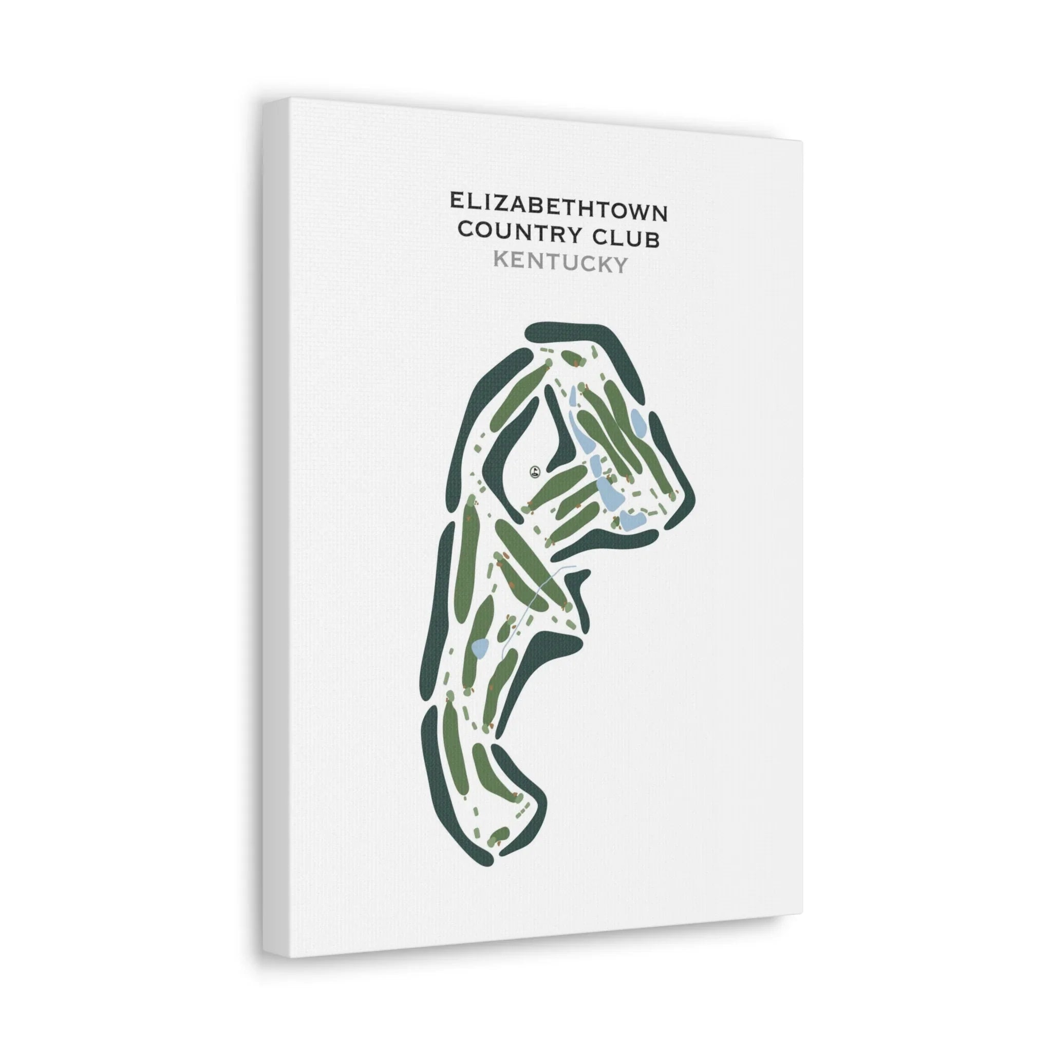 Elizabethtown Country Club, Kentucky - Printed Golf Courses