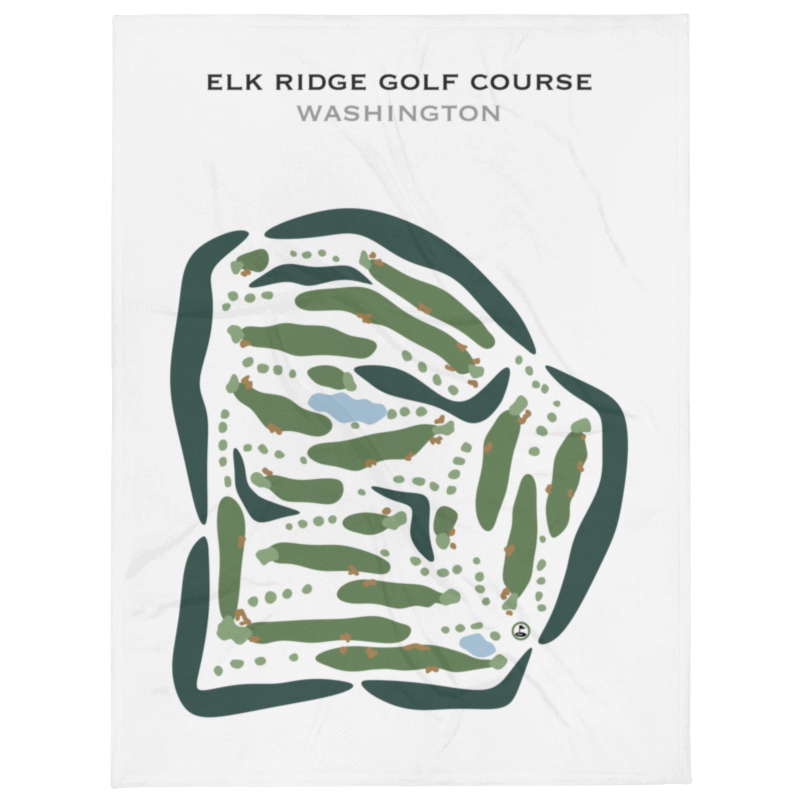 Elk Ridge Golf Course, Washington - Printed Golf Courses