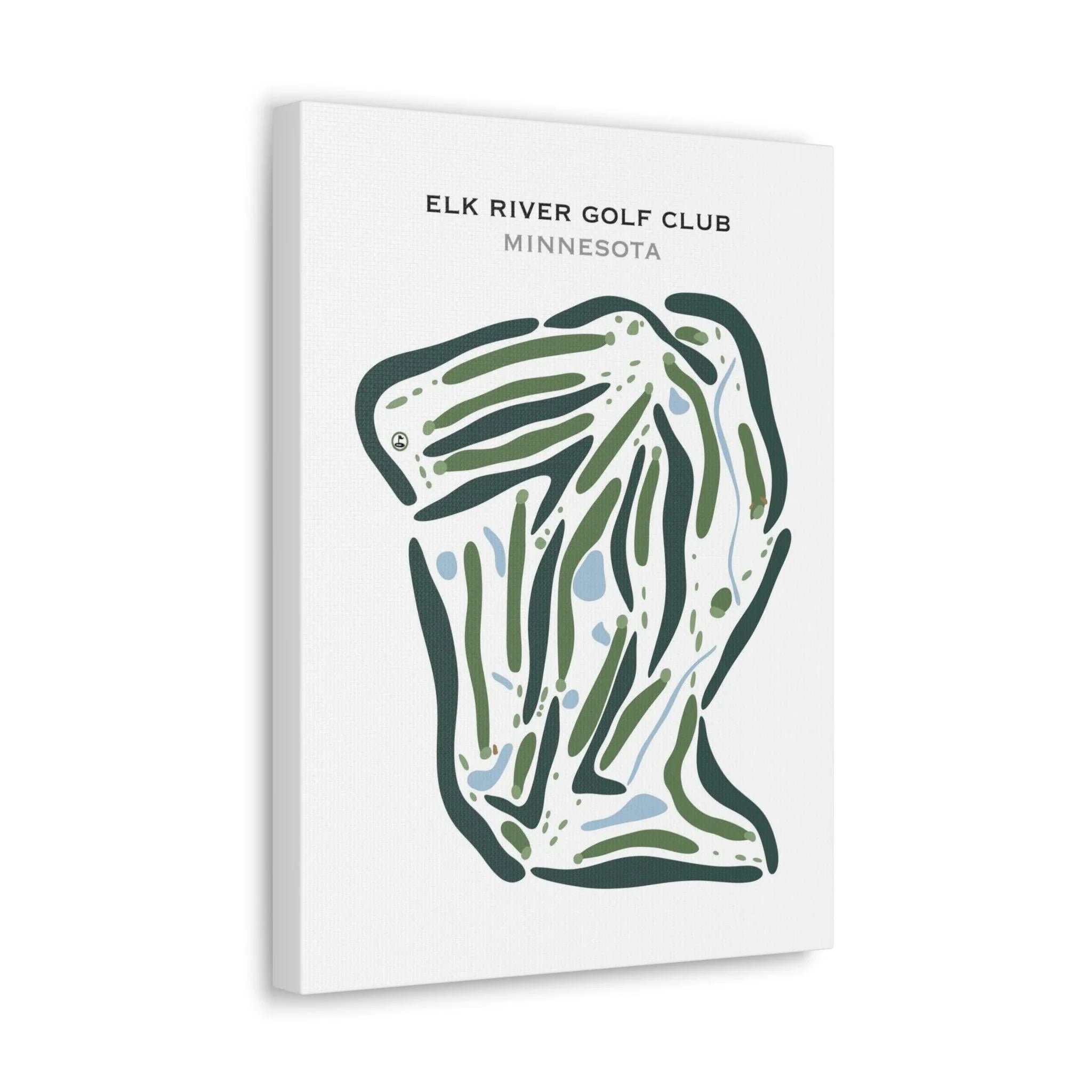 Elk River Golf Club, Minnesota - Printed Golf Courses