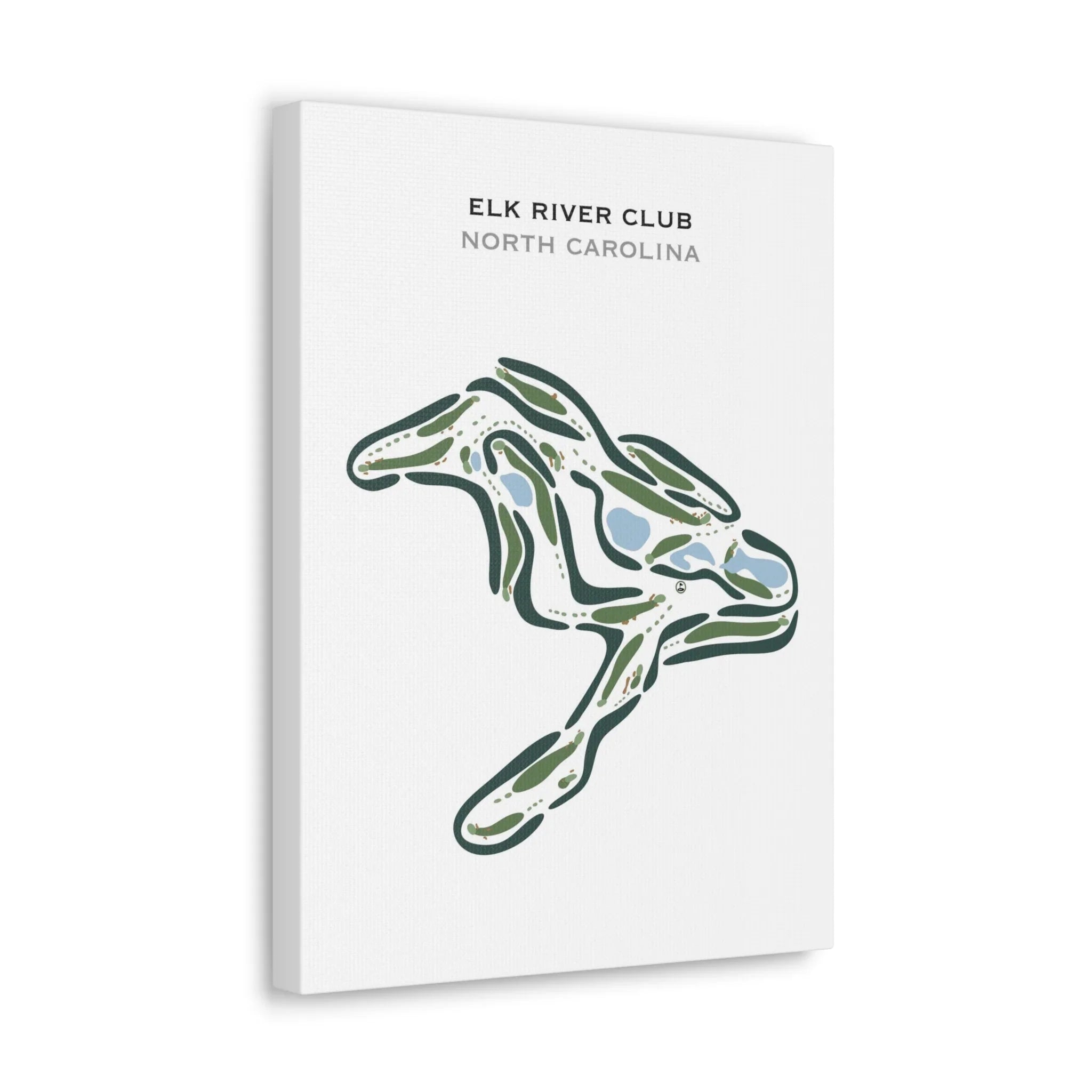 Elk River Club, North Carolina - Printed Golf Courses