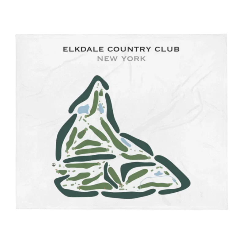 Elkdale Country Club, New York - Printed Golf Courses
