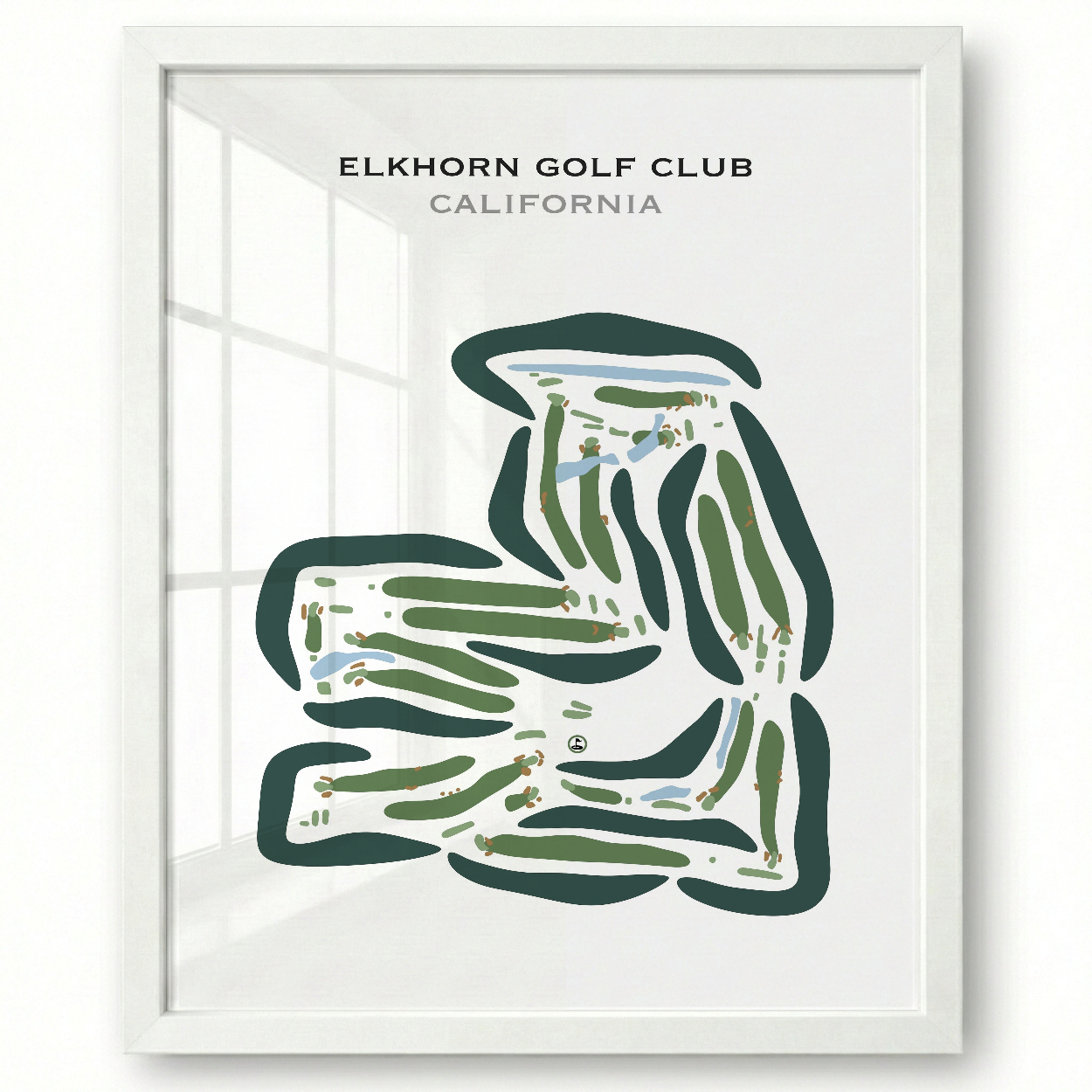 Elkhorn Golf Club, California - Printed Golf Courses