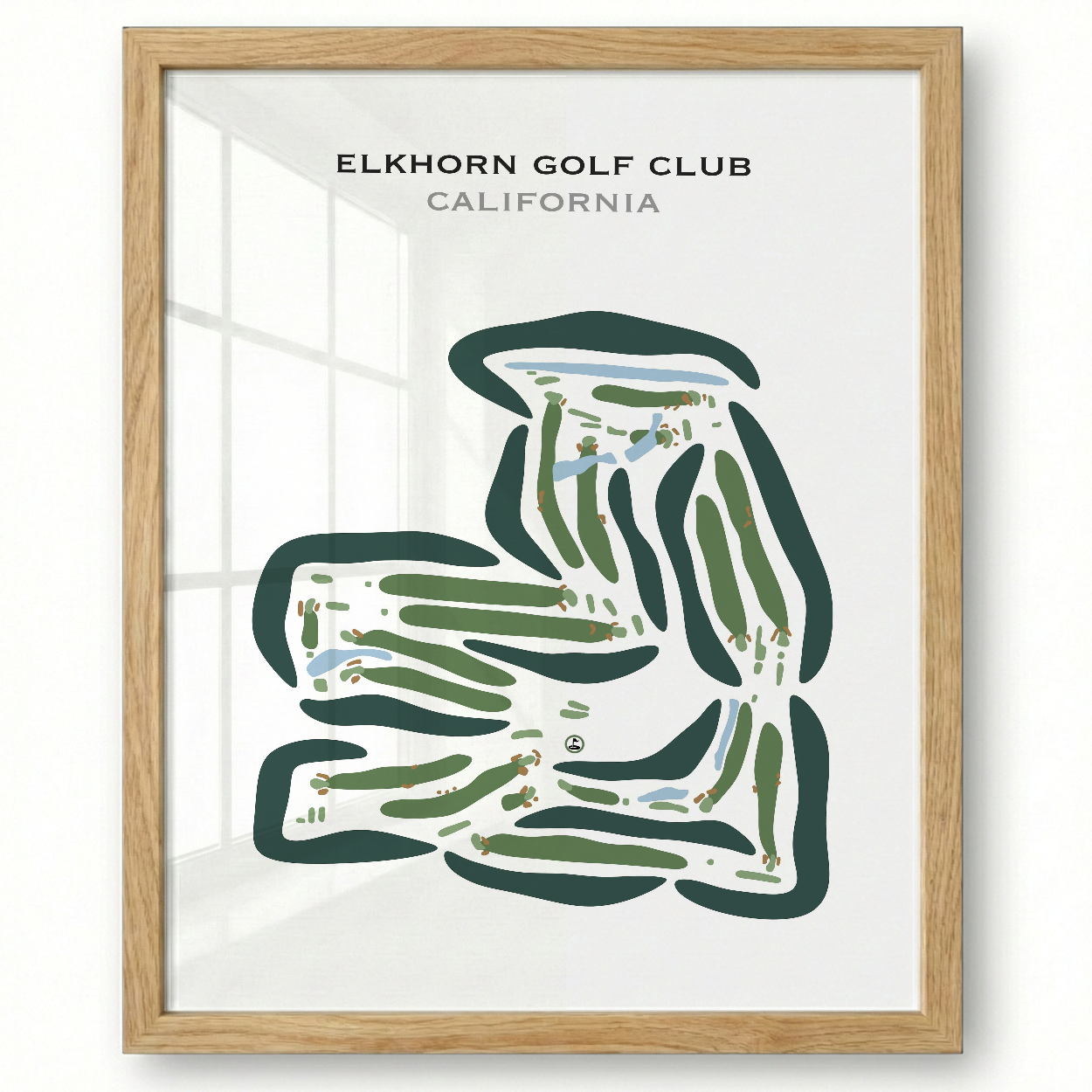 Elkhorn Golf Club, California - Printed Golf Courses