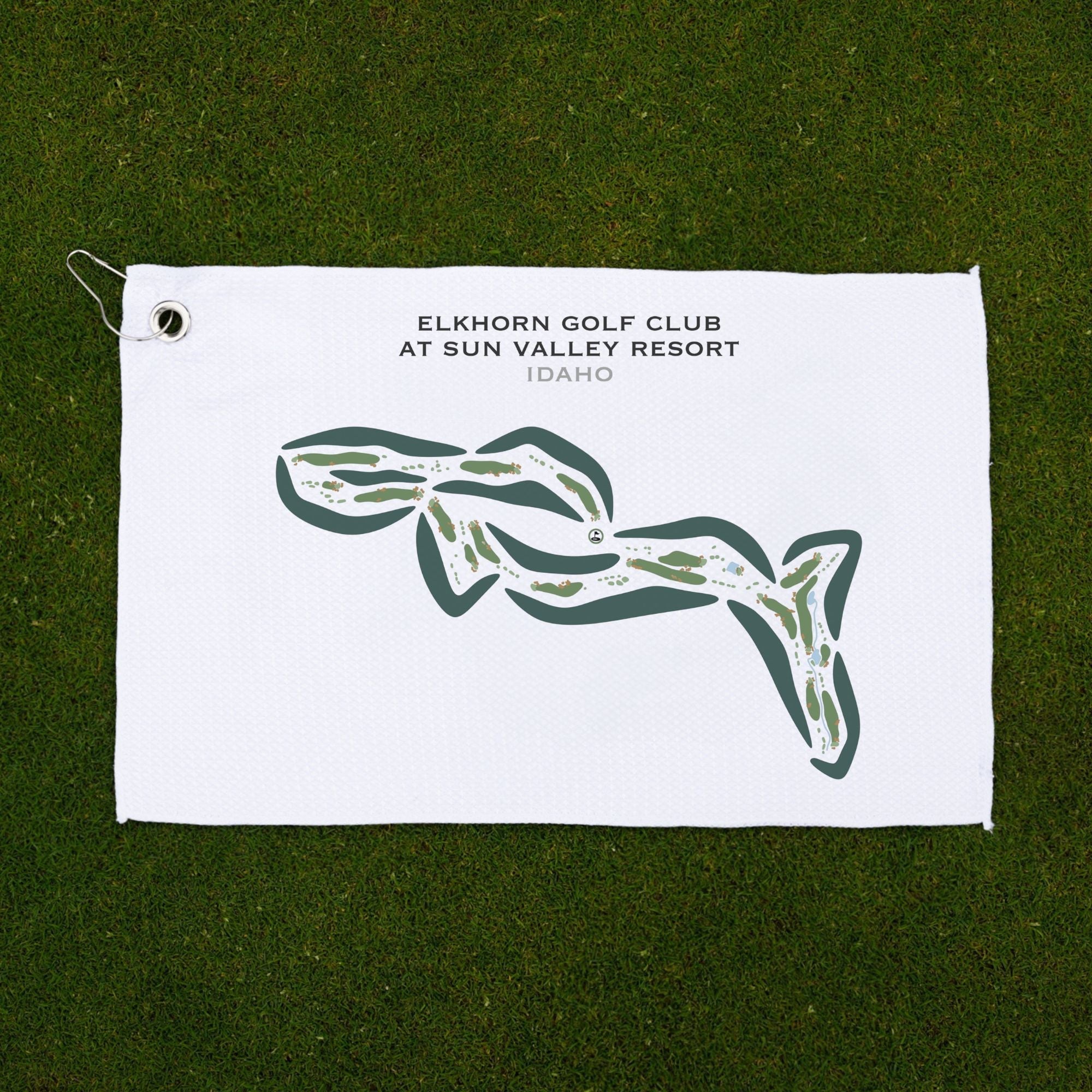 Elkhorn Golf Club at Sun Valley Resort, Idaho - Printed Golf Courses