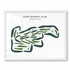Elks Country Club, Nebraska - Printed Golf Courses