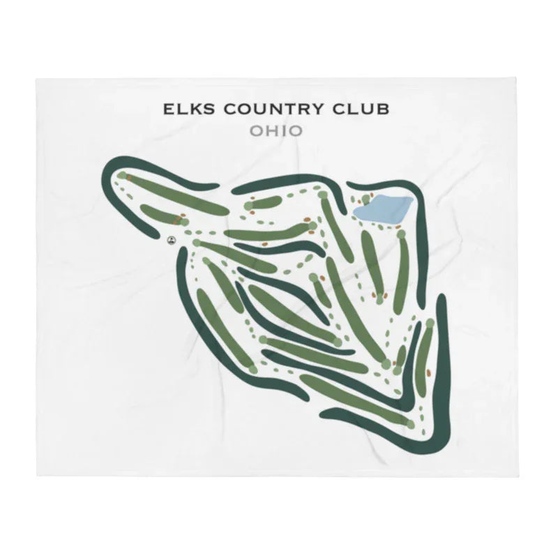 Elks Country Club, Ohio - Printed Golf Courses
