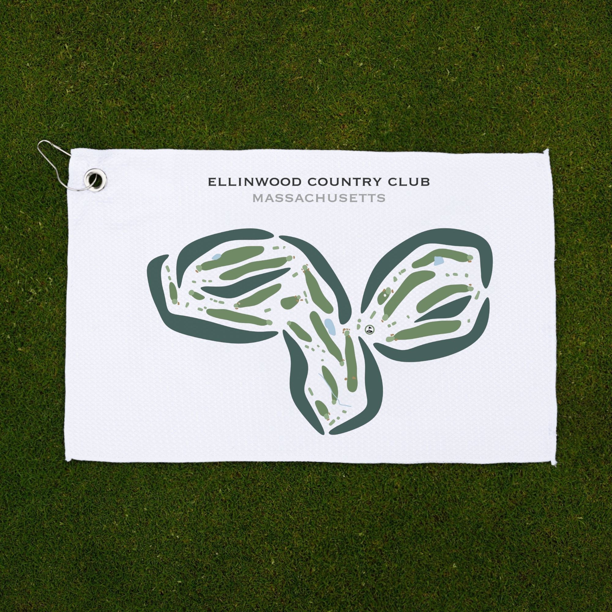 Ellinwood Country Club, Massachusetts - Printed Golf Courses