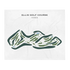 Ellis Golf Course, Iowa - Printed Golf Courses
