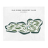 Elm Ridge Country Club, Quebec, Canada - Printed Golf Courses