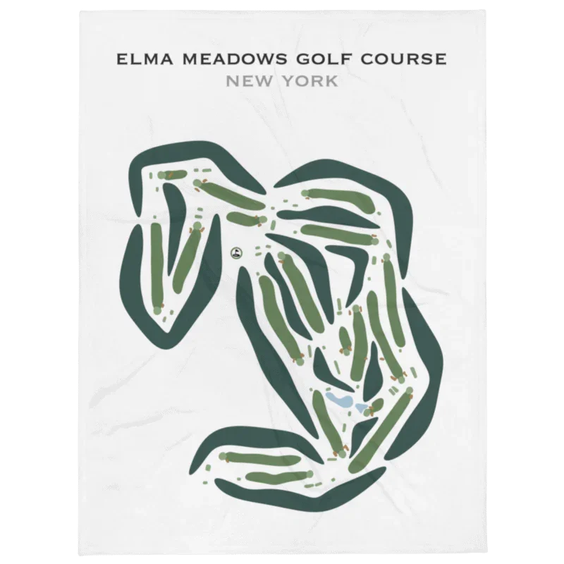 Elma Meadows Golf Course, New York - Printed Golf Courses
