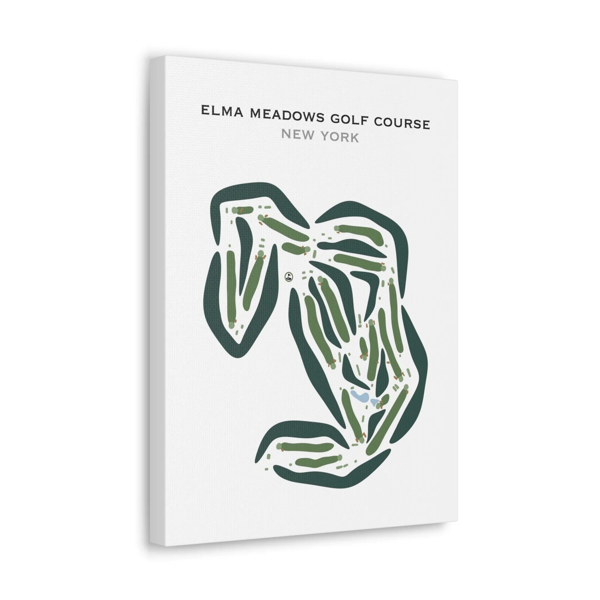 Elma Meadows Golf Course, New York - Printed Golf Courses