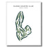 Elmira Country Club - Golf Course, New York - Printed Golf Courses