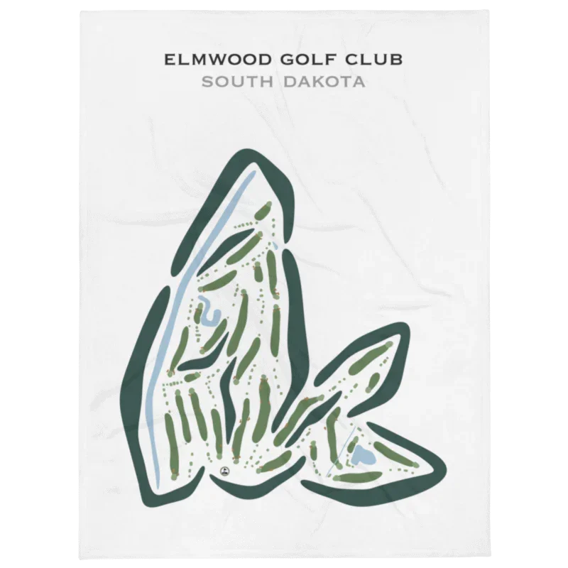 Elmwood Golf Club, South Dakota - Printed Golf Courses