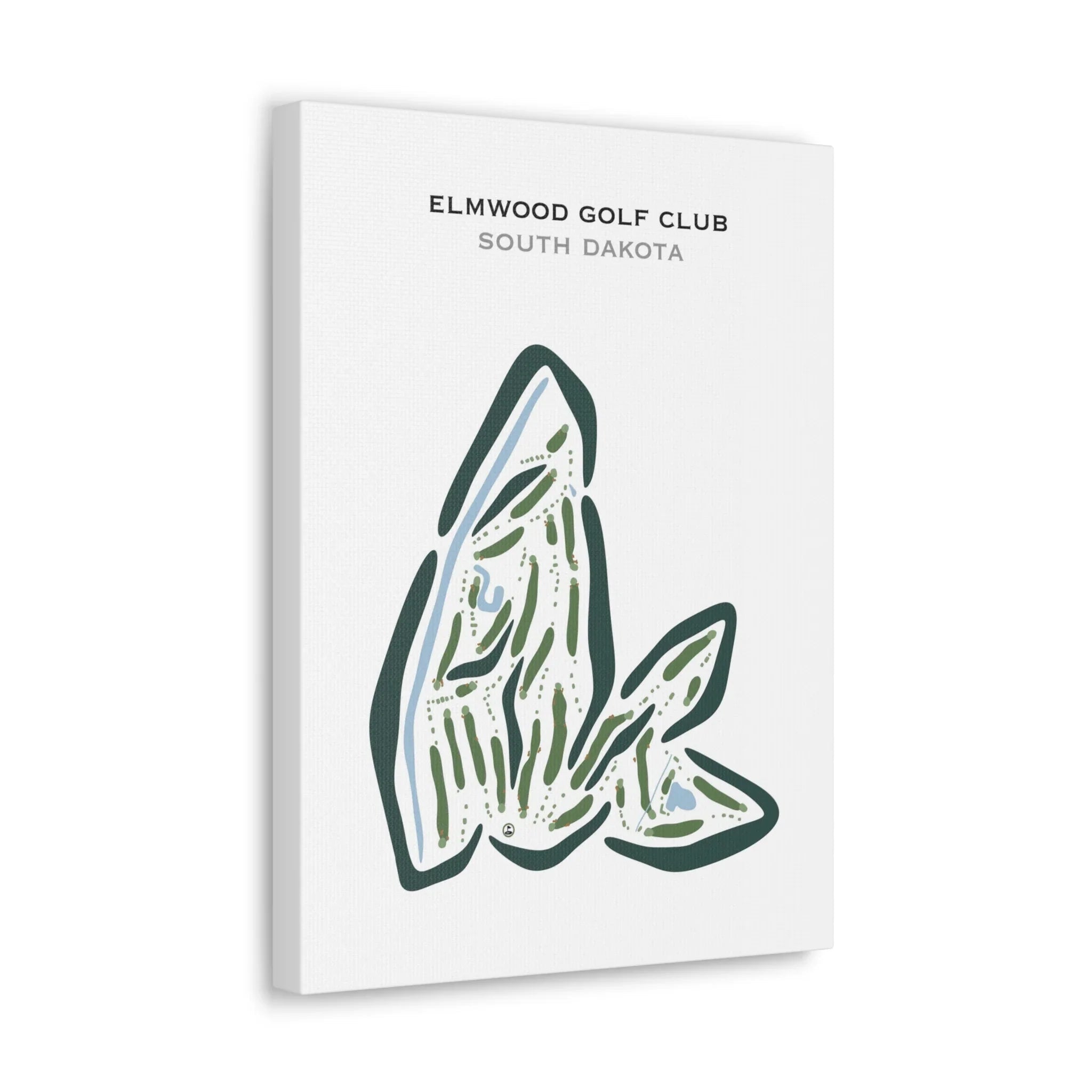 Elmwood Golf Club, South Dakota - Printed Golf Courses