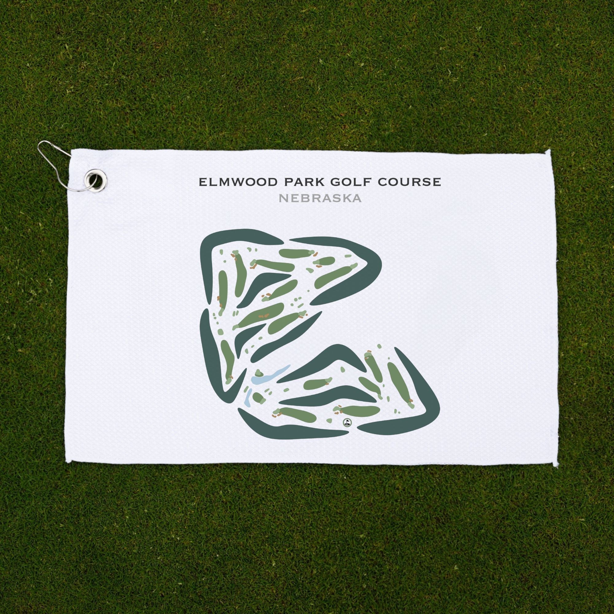Elmwood Park Golf Course, Nebraska - Printed Golf Courses