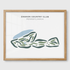 Emanon Country Club, Pennsylvania - Printed Golf Courses
