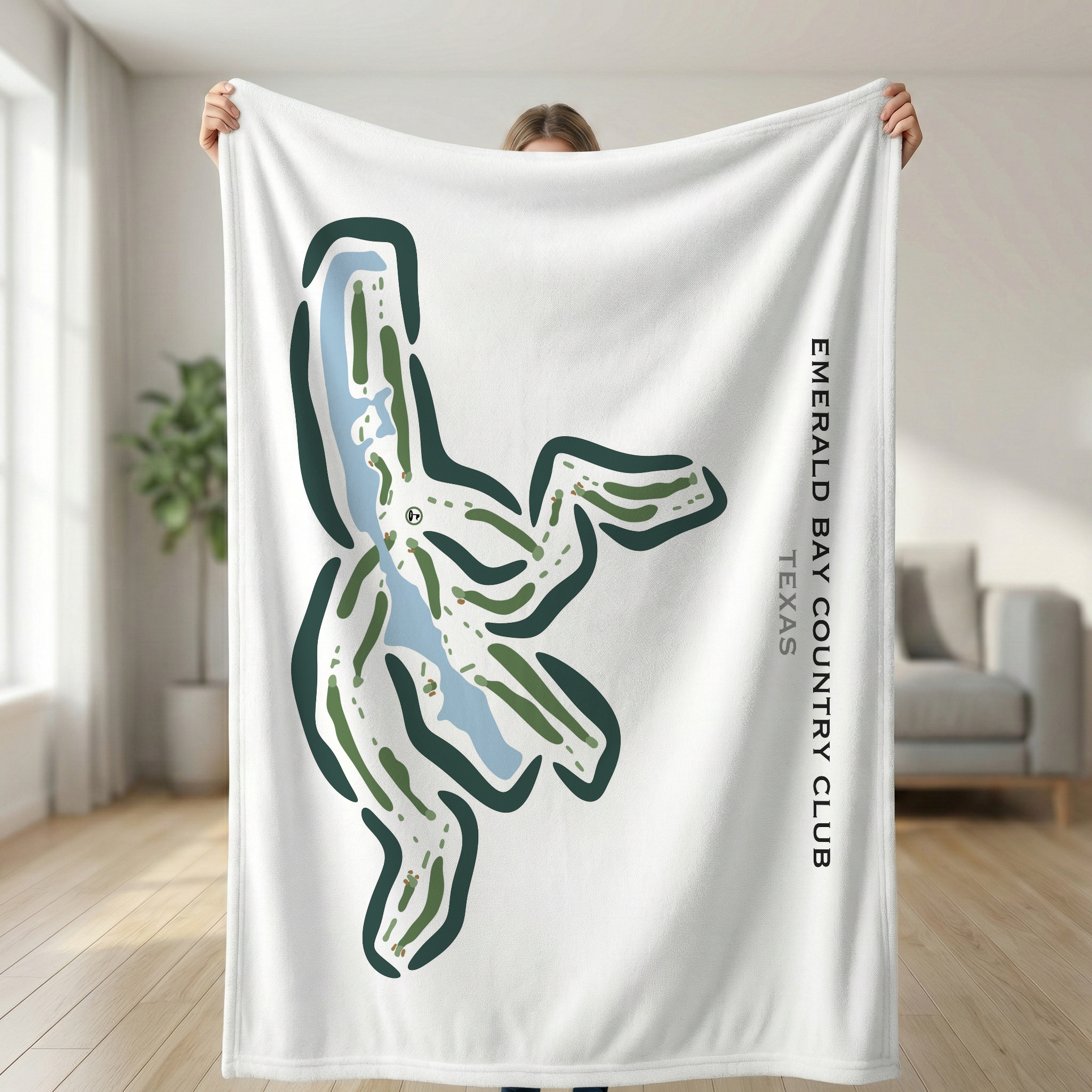 Emerald Bay Club, Texas - Printed Golf Course