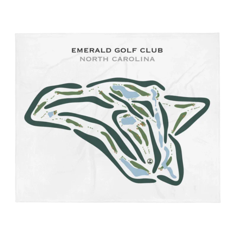 Emerald Golf Club, North Carolina - Printed Golf Courses