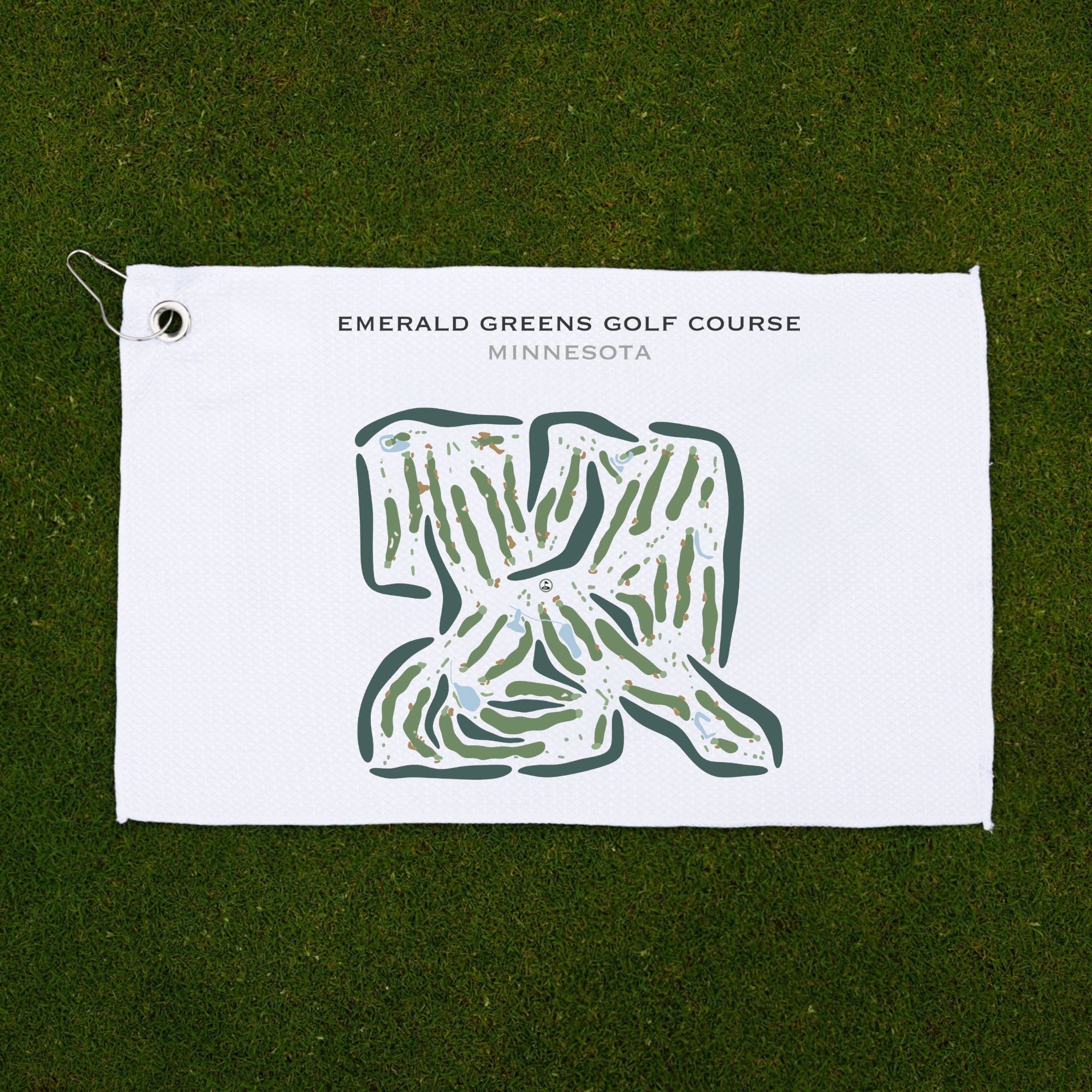 Emerald Greens Golf Course, Minnesota - Printed Golf Courses