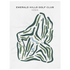 Emerald Hills Golf Club, Iowa - Printed Golf Courses
