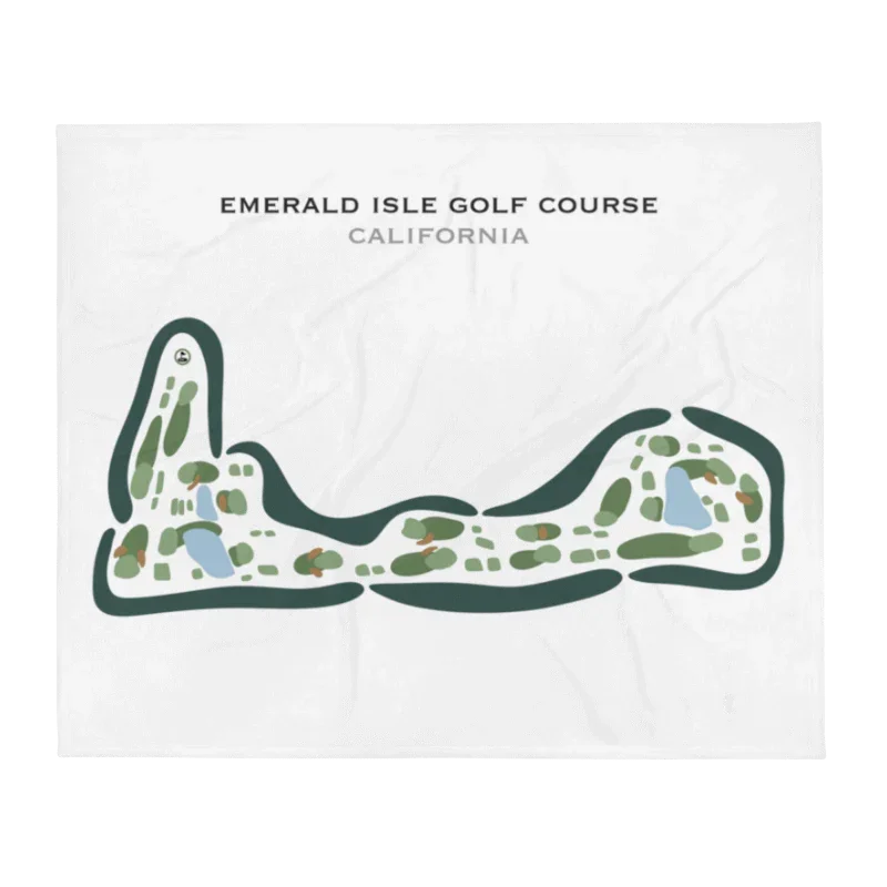 Emerald Isle Golf Course, California - Printed Golf Courses