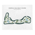 Emerald Isle Golf Course, California - Printed Golf Courses