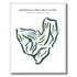 Emerald Lake Golf Club, North Carolina - Printed Golf Courses