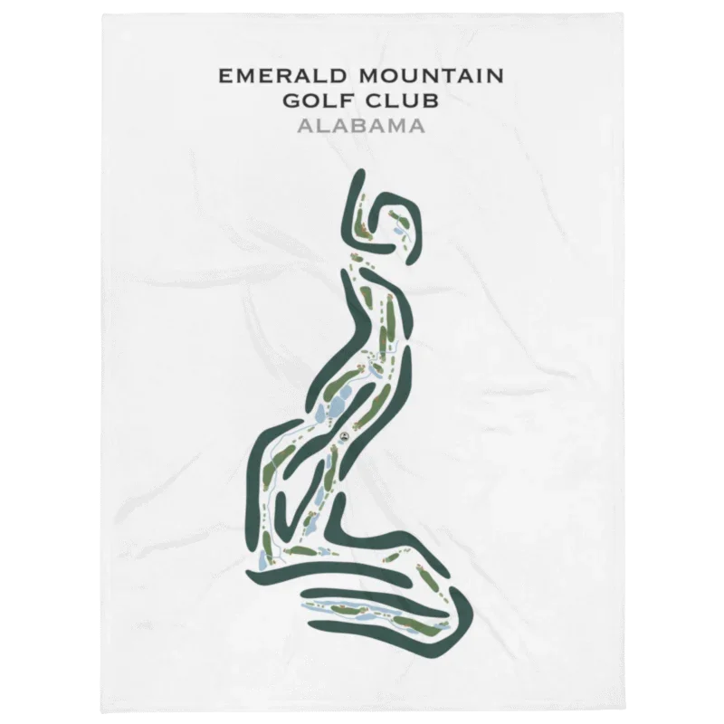 Emerald Mountain Golf Club, Alabama - Printed Golf Courses