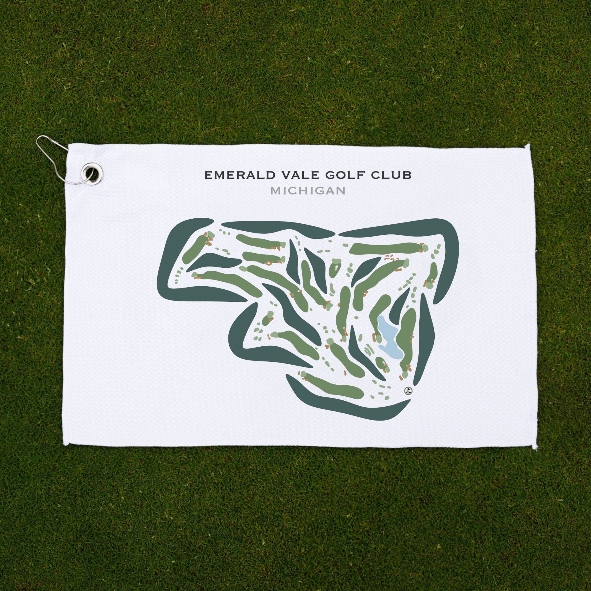 Emerald Vale Golf Club, Michigan - Printed Golf Courses
