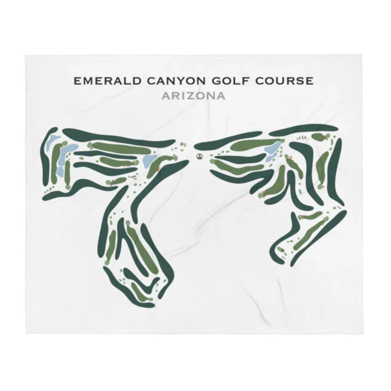 Emerald Canyon Golf Course, Arizona - Printed Golf Course