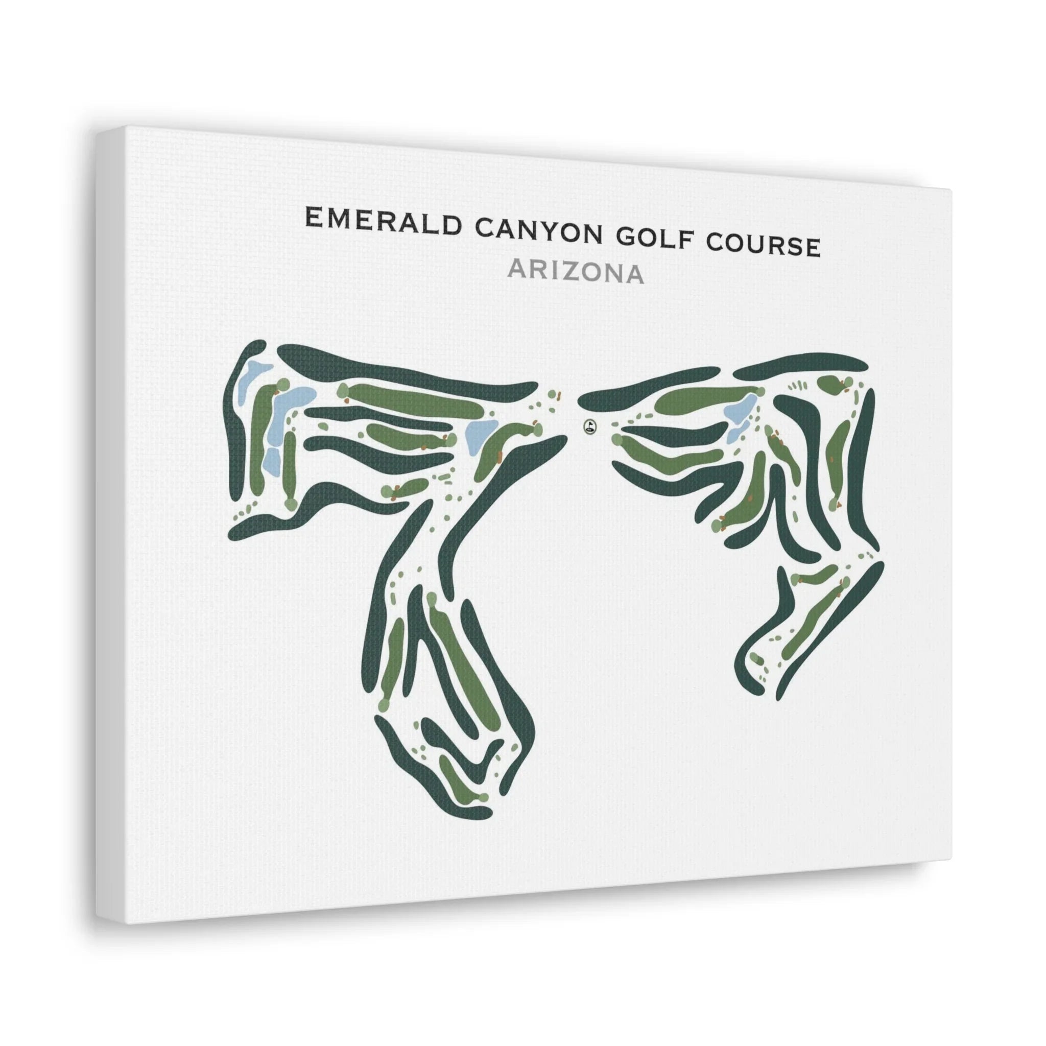 Emerald Canyon Golf Course, Arizona - Printed Golf Course