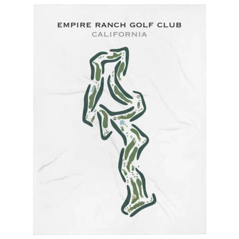 Empire Ranch Golf Club, California - Printed Golf Course