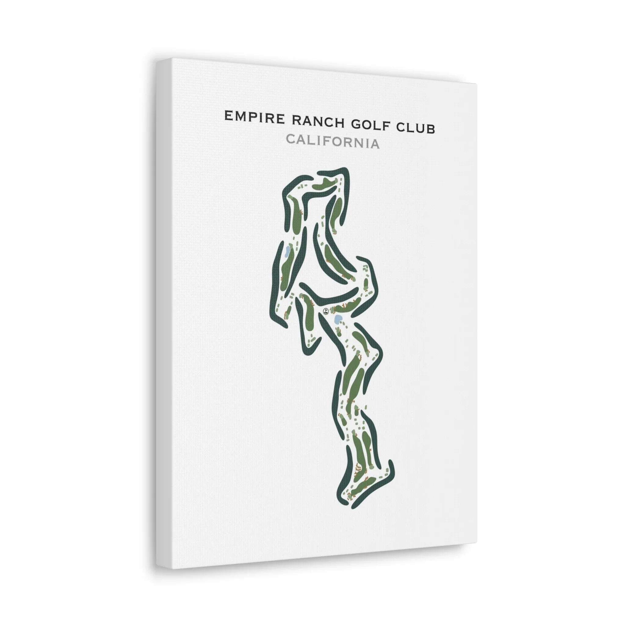 Empire Ranch Golf Club, California - Printed Golf Course